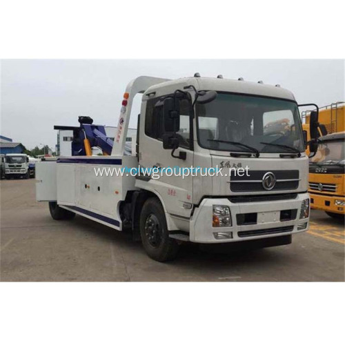 Dongfeng One pull two tow wrecker towing truck